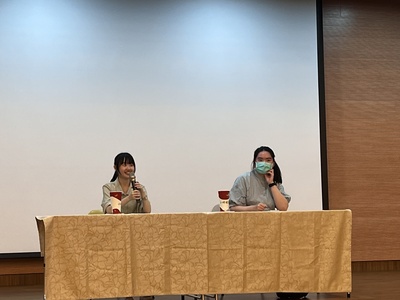 8~柯佳欣校友回應同學提問圖片