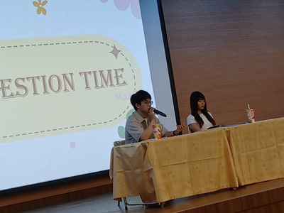9~蔡淮丞校友回應同學提問圖片
